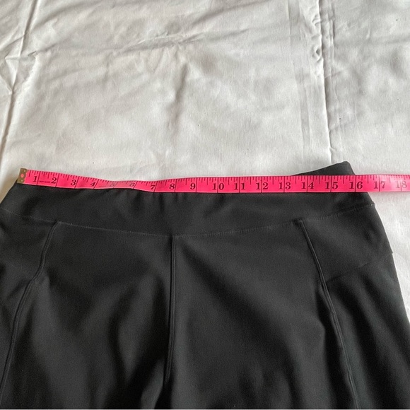 L.L.Bean Women’s Wide Leg  Black Athletic Pants - Size Medium - Picture 6 of 11